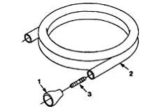 Castex AC-15 All Surface Cleaner - 1033146 02 - Standard Solution Tank Fill Hose Parts